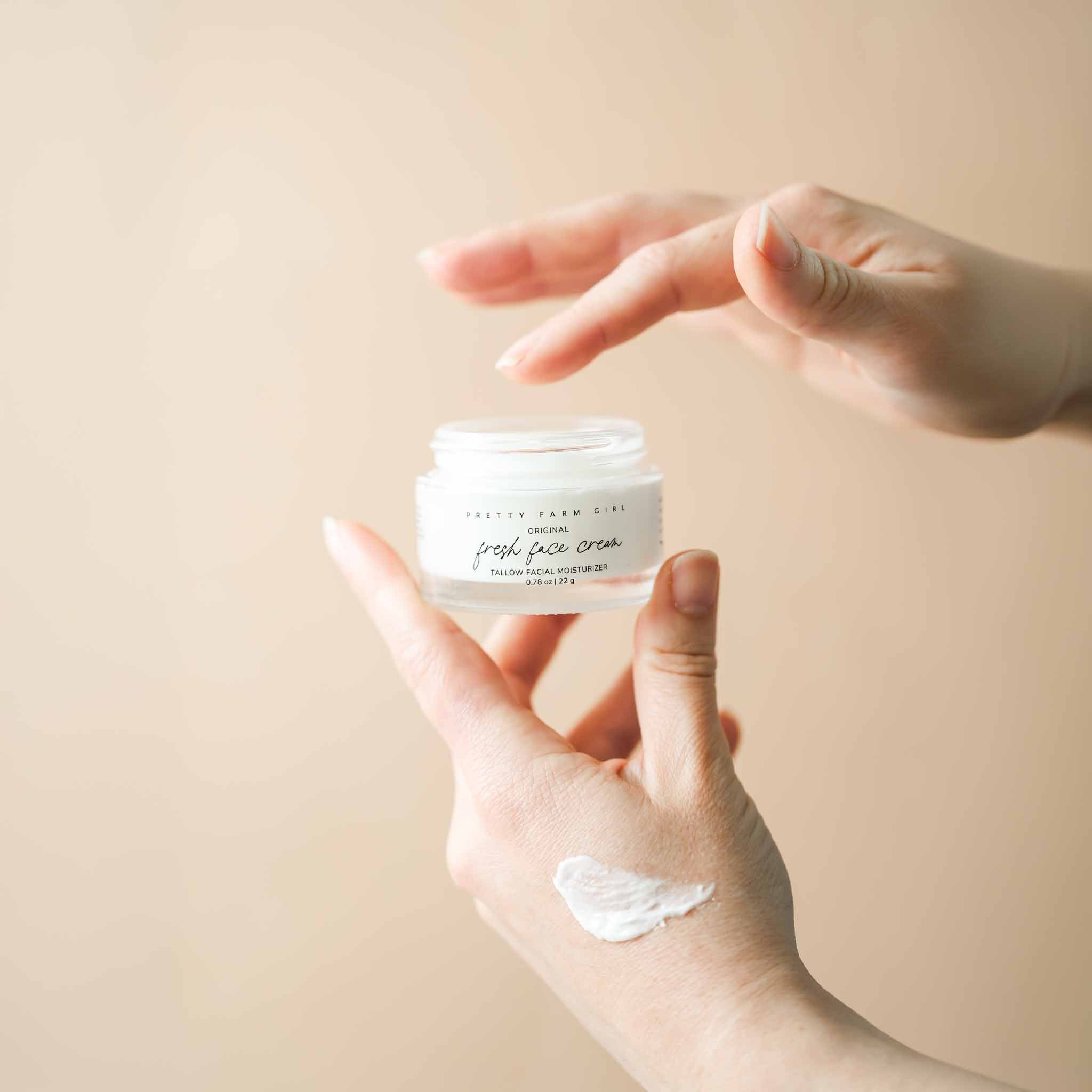 Original Fresh Face Cream Anti-Aging Tallow Facial Moisturizer